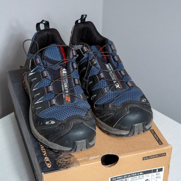 Men's Salomon XA PRO 3D ULTRA 2 M+ Trail Running Shoes - Picture 1 of 10